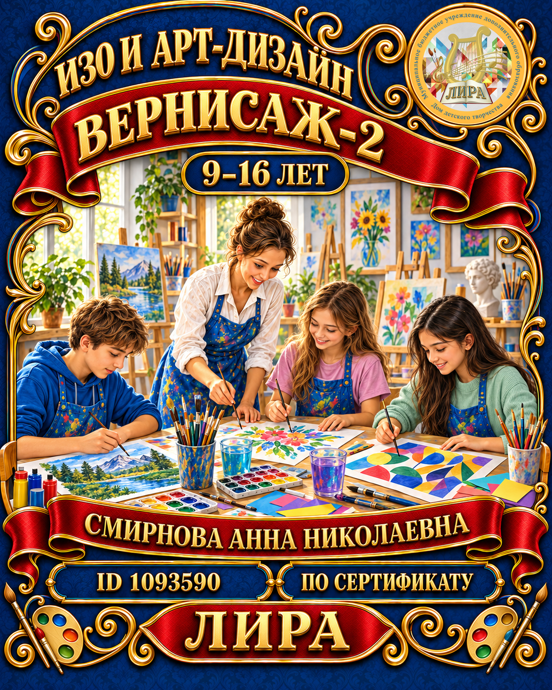 Афиша: 26-27 "Вернисаж-2" (ИЗО и АРТ-дизайн)