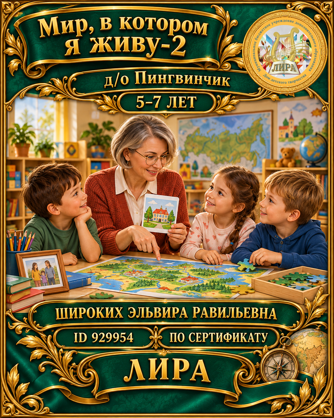 Афиша: Мир, в котором я живу-2 д/о Пингвинчик