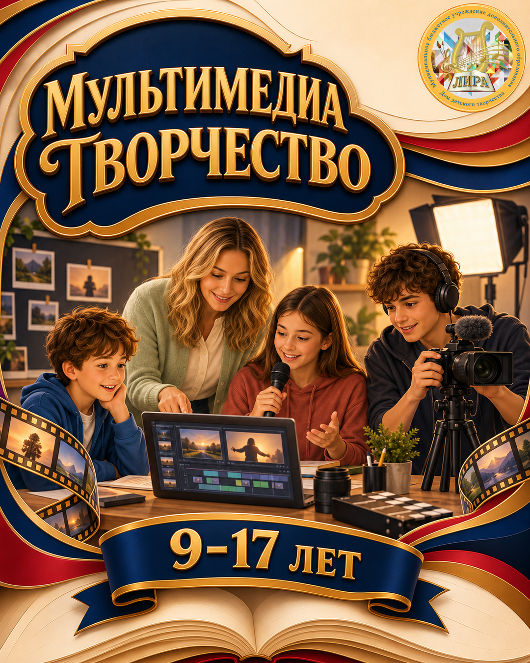 Афиша программы Мультимедиатворчество